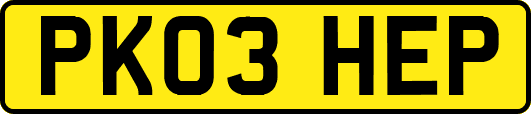 PK03HEP