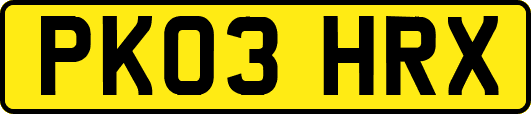 PK03HRX