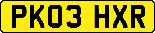 PK03HXR