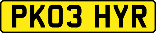 PK03HYR