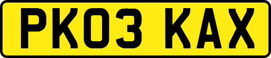 PK03KAX