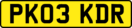 PK03KDR