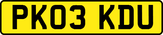 PK03KDU