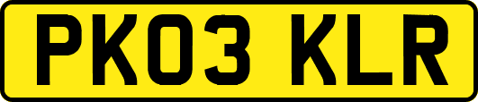 PK03KLR