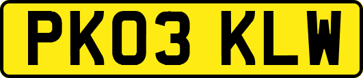 PK03KLW