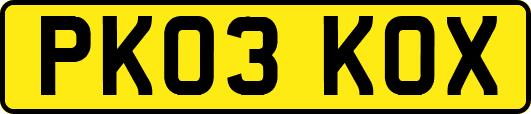 PK03KOX