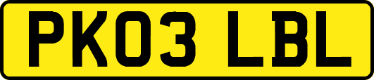 PK03LBL