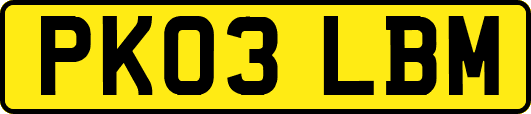 PK03LBM