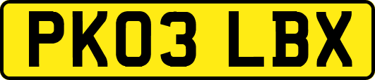 PK03LBX