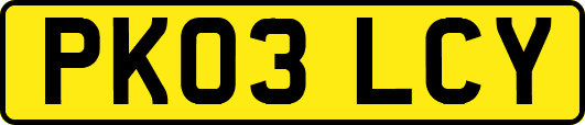 PK03LCY