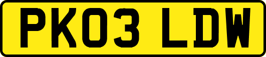 PK03LDW
