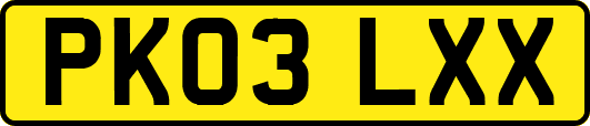 PK03LXX