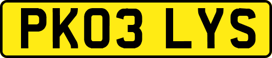 PK03LYS