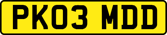 PK03MDD