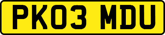 PK03MDU
