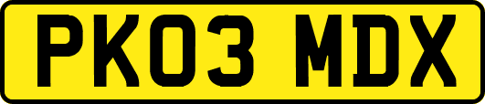 PK03MDX