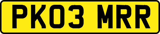 PK03MRR