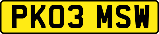 PK03MSW