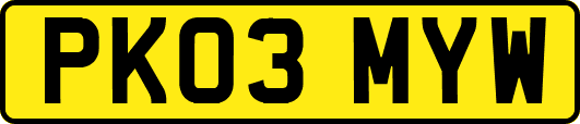 PK03MYW