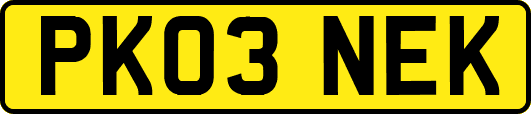 PK03NEK
