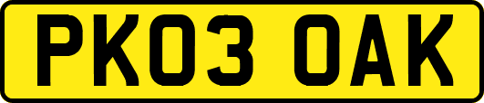 PK03OAK