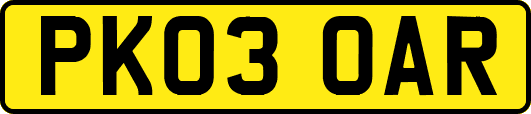 PK03OAR