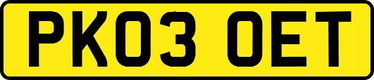 PK03OET