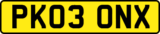 PK03ONX