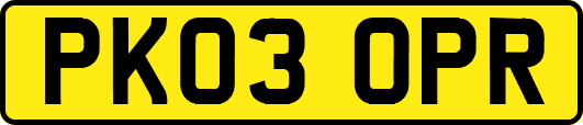 PK03OPR