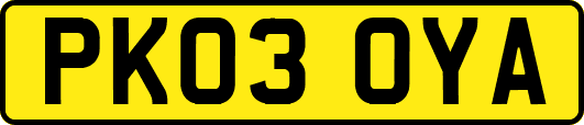 PK03OYA