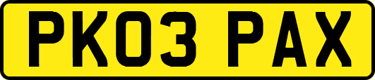 PK03PAX