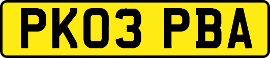 PK03PBA