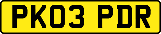 PK03PDR