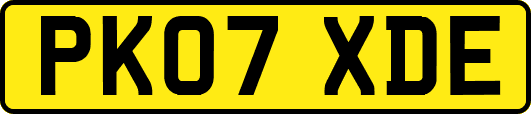 PK07XDE