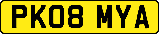 PK08MYA