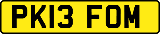 PK13FOM