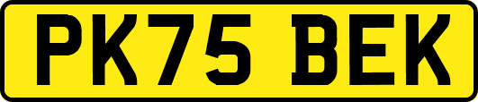 PK75BEK