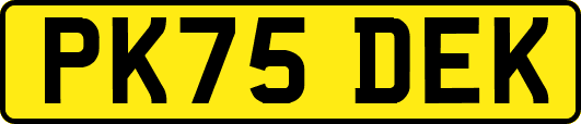 PK75DEK