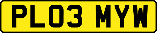 PL03MYW