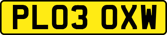 PL03OXW