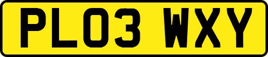 PL03WXY