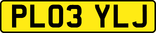 PL03YLJ