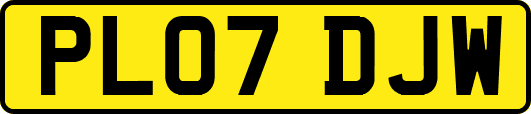 PL07DJW