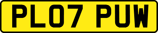 PL07PUW