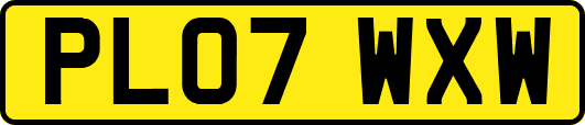 PL07WXW