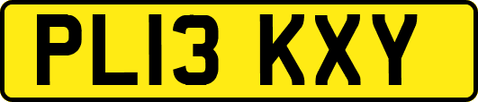 PL13KXY