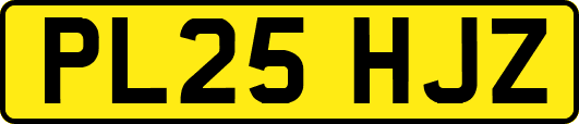 PL25HJZ