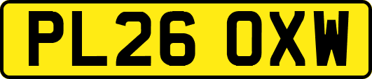 PL26OXW
