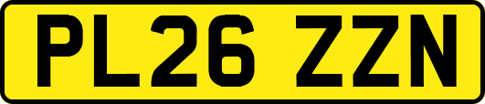 PL26ZZN