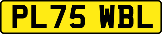 PL75WBL